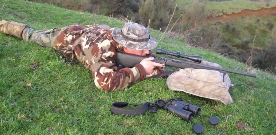 hold that forend proper rifle shooting form